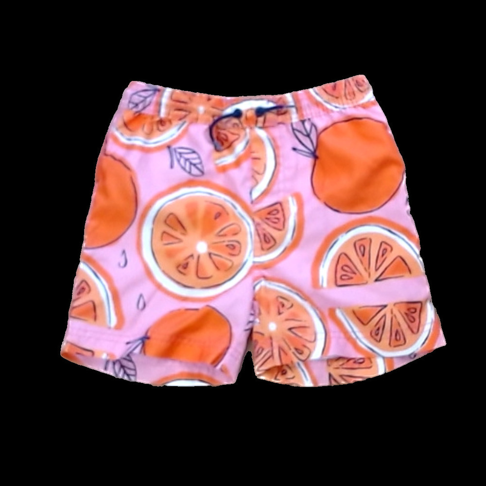 Tea Collection Boys Pink | Oranges Trunks size: 5T